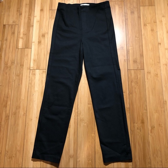 Madewell Black Fraser Slim Pants Size 26 - Picture 4 of 15